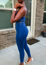 Load image into Gallery viewer, “Plain Jane” Denim Jumpsuit