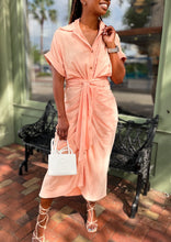 Load image into Gallery viewer, Chloe Apricot Dress is