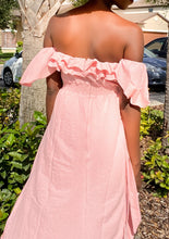 Load image into Gallery viewer, “Summertime Fine” Pink Midi Dress