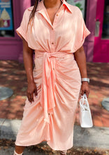 Load image into Gallery viewer, Chloe Apricot Dress is
