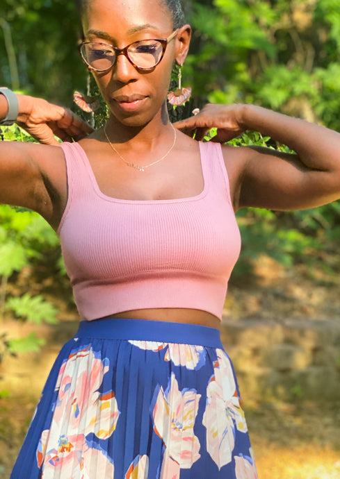 “Essential” Seamless Crop Top