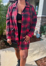 Load image into Gallery viewer, “Austin” Plaid Shacket