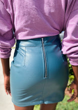 Load image into Gallery viewer, &quot;Bern&quot; Teal Mini skirt