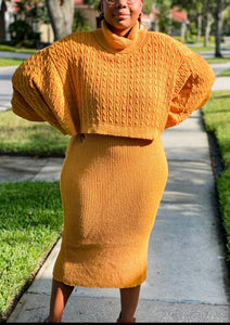 "City Girl" Sweater Dress