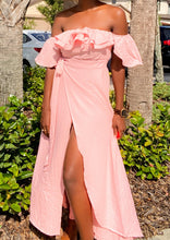 Load image into Gallery viewer, “Summertime Fine” Pink Midi Dress