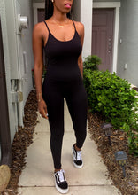 Load image into Gallery viewer, &quot;Say Less&quot; Black Jumpsuit