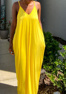 "The Perfect" Yellow Maxi